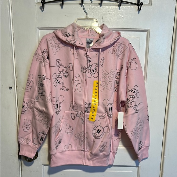 Disney Pink Women’s Hoodie - Picture 1 of 9